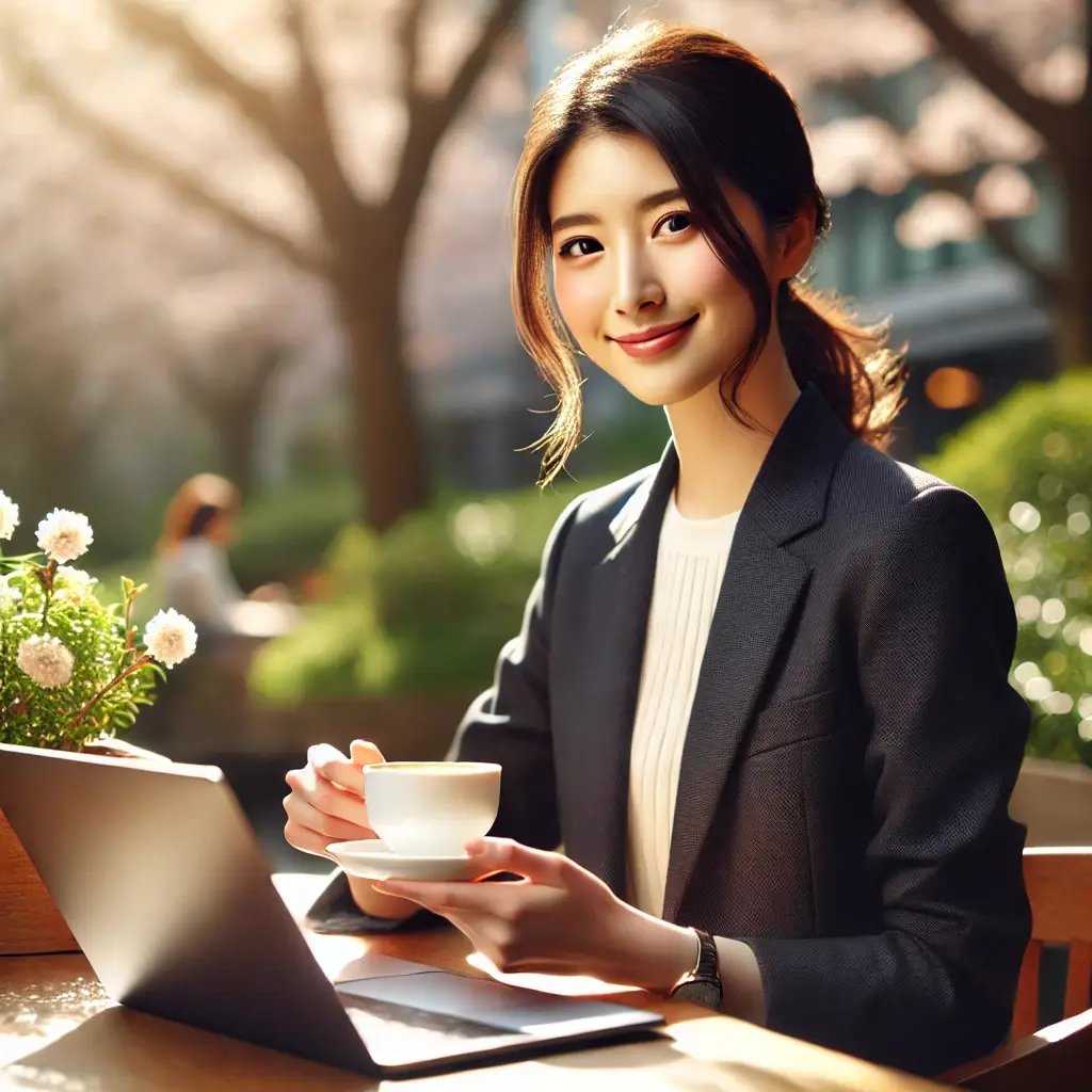 Empreendedor feliz com resultados